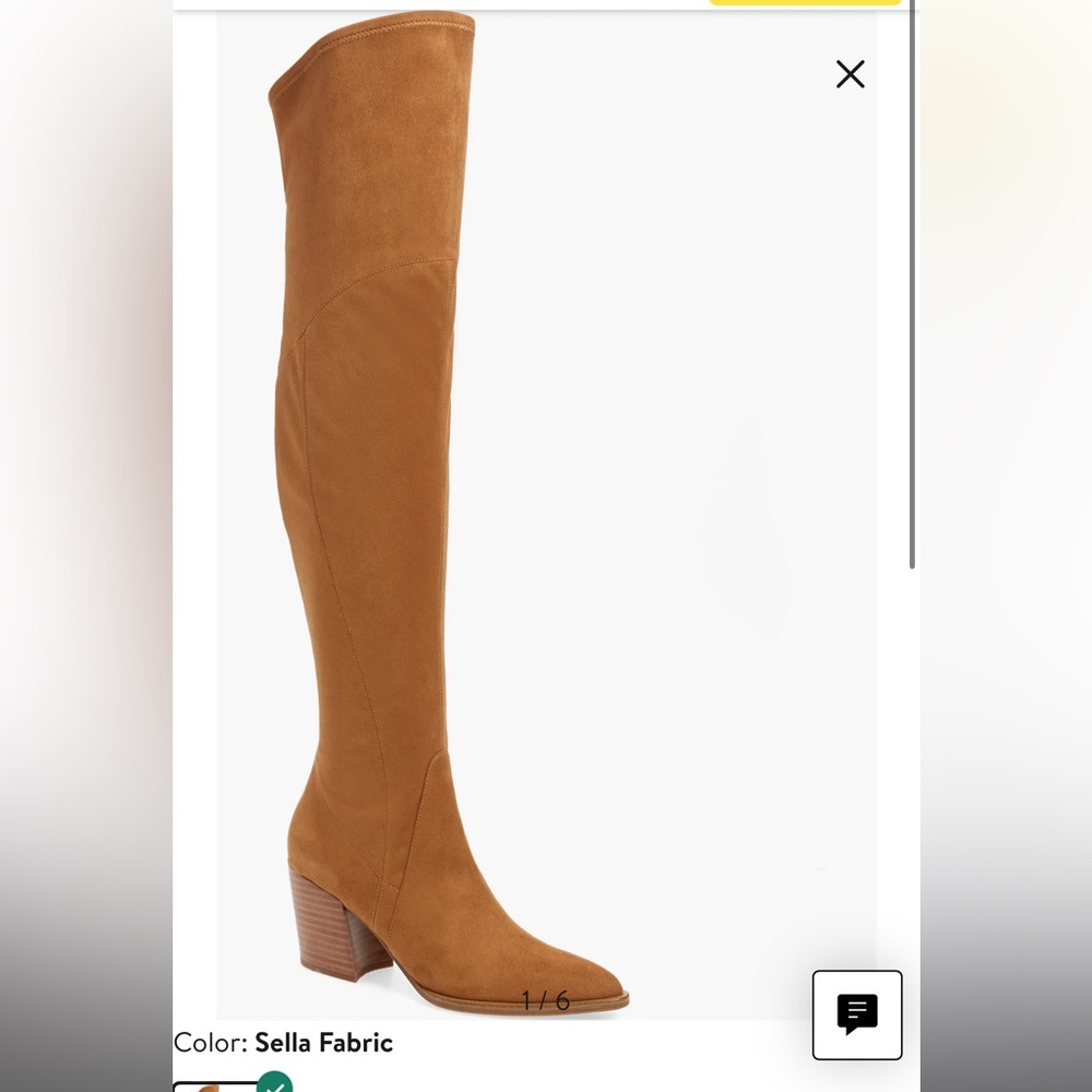 NWOT Marc Fisher Cathi pointed toe over the knee boots